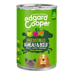 Edgard Cooper Boite Agneau & Boeuf EDGARD COOPER  Paté pour chien