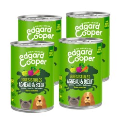 Edgard Cooper Boite Agneau & Boeuf EDGARD COOPER  Paté pour chien