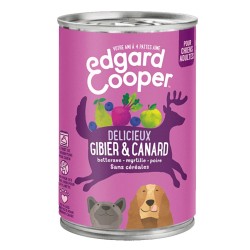 Edgard Cooper Boite Gibier & Canard EDGARD COOPER  Paté pour chien