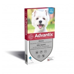 Antiparasitaire Advantix 4-10 kg ADVANTIX  Pipettes