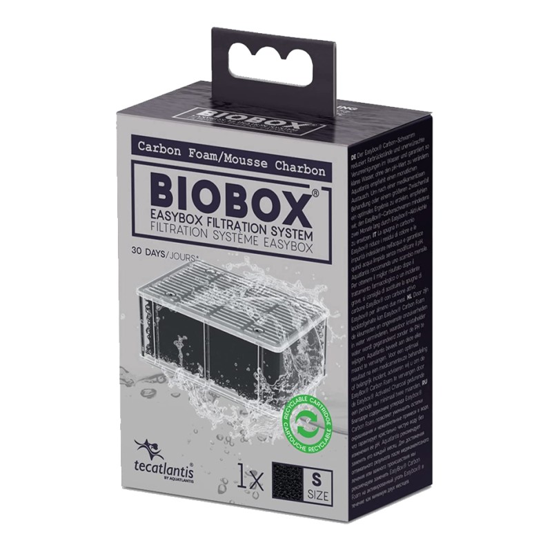 Easybox recharge mousse de charbon pour Biobox 1, 2 et 3