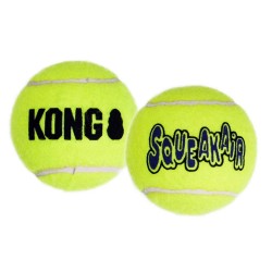 Balle de tennis Kong Squeakair   Jouets Kong