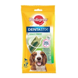 Bâtonnets Pedigree DentaStix Daily Fresh Medium PEDIGREE  Friandises dentaires